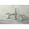 Kingston Brass KC7061TX 8" Widespread Bathroom Faucet, Polished Chrome KC7061TX - alternate 2